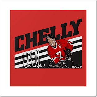 Chris Chelios Chelly Posters and Art